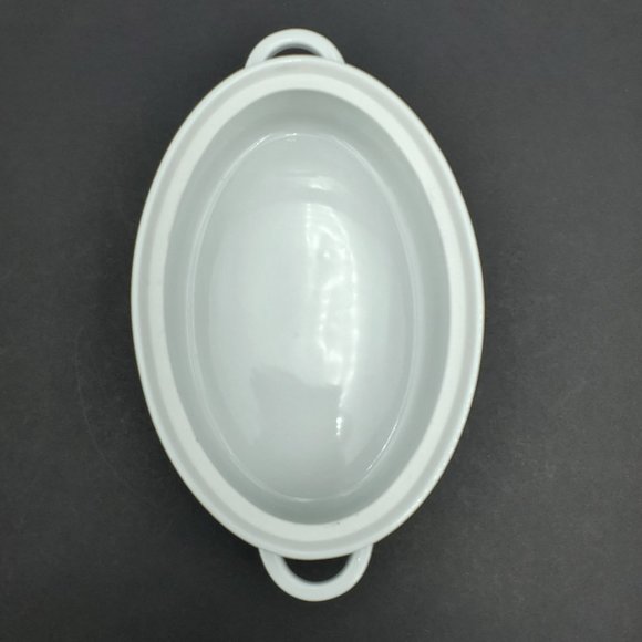 Anchor Hocking Floret Covered Oval Casserole Dish 1.5 Qt Baking Dish with Lid - Picture 5 of 10